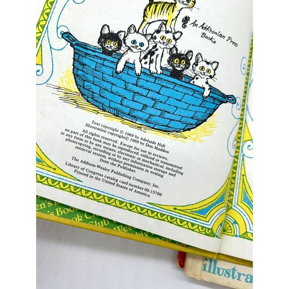 5 Vtg 60s-70s Hardback Kids Books Easy Reader Dinosaur Papa Sleep Ghost Kitten - Picture 14 of 16